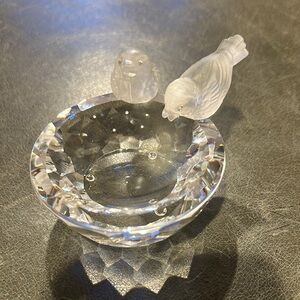 Swarovski bird bath